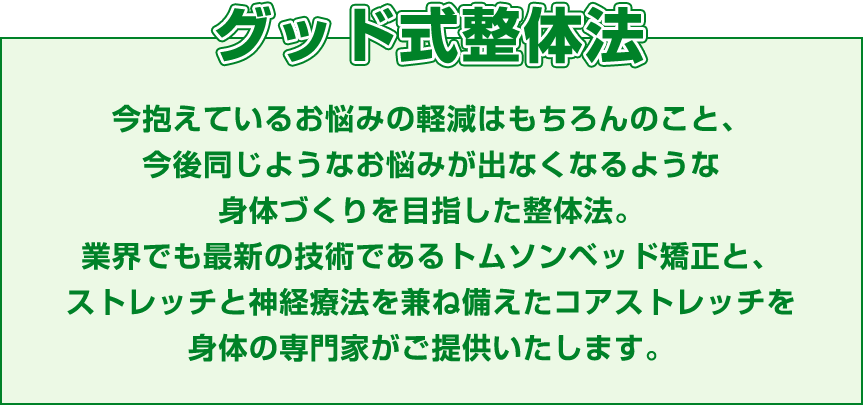 グッド式整体法